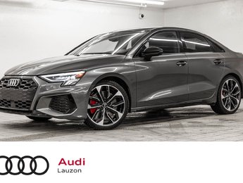 2023 Audi S3 Sedan PROGRESSIV BLACK OPTICS-SPORT EXHAUST-ADV HANDLING