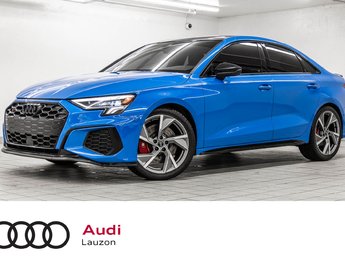 2024 Audi S3 Sedan PROGRESSIV SPORT EXHAUST ADV HANDLING