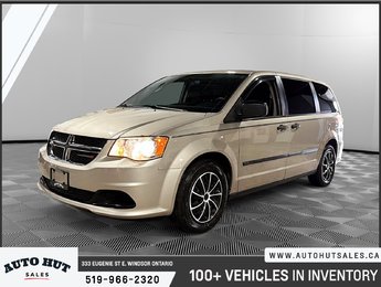 2016 Dodge Grand Caravan Canada Value Package
