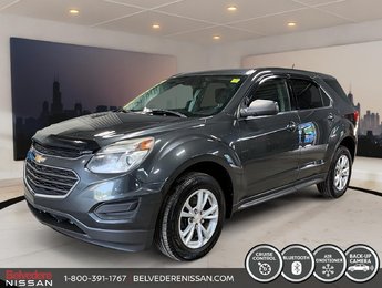 2017 Chevrolet Equinox LS AWD MAGS BLUETOOTH CAMERA A/C