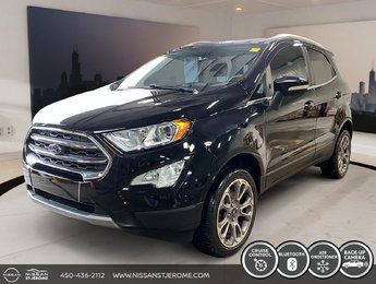 Ford EcoSport TITANIUM 4WD CUIR TOIT MAGS NAV BLUETOOTH CAMÉR 2018