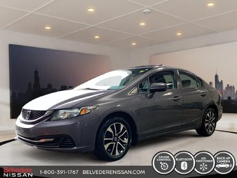 Honda Civic Sedan EX MAGS TOIT AC CRUISE CAMÉRA BLUETOOTH 2015