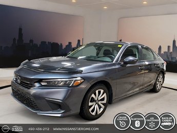 Honda Civic Sedan LX AUTOMATIQUE A/C BLUETOOTH CAMÉRA DÉMARREUR 2022