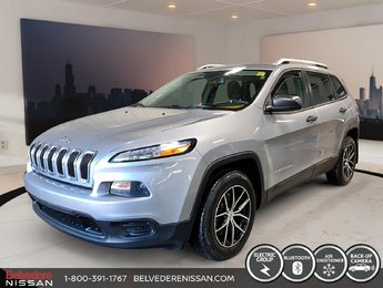 2015 Jeep Cherokee SPORT 4X4 A/C BLUETOOTH DÉMARREUR DISTANCE
