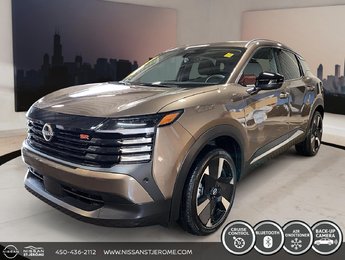 Nissan Kicks SR AWD MAGS TOIT PANO CUIR SYSTÈME BOSE CAMÉRA 2026