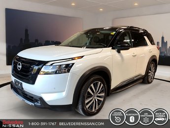 2022 Nissan Pathfinder PLATINUM AWD GPS TOIT PANO CUIR MAGS BLUETOOTH
