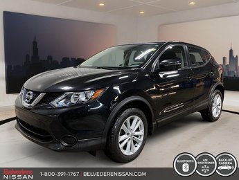 2017 Nissan Qashqai S AWD A/C BLUETOOTH CAMÉRA RECUL SIEGES CHAUFFANT