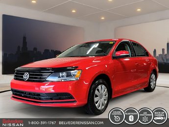 2015 Volkswagen Jetta Sedan TRENDLINE + AUTOMATIQUE A/C BLUETOOTH CAMÉRA RECUL