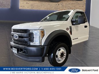 2019 Ford F-550 XL cabine simple 2RM 169 po DCE de 84 po