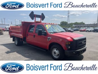 2009 Ford F-350 Cab Crew 2RM empat 176po cab à essieu 60po XL