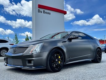Cadillac CTS-V Coupe MANUELLE / STAGE 2 - 650 WHP / WRAP COMPLET / VÉHICULE RARE 2011