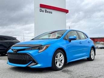 Toyota Corolla Hatchback SE / TRÈS BAS KILOS / COULEUR * TRÈS RARE / 2019