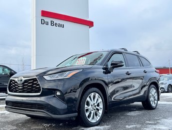 Toyota Highlander LIMITED / BARRE DE TOIT / 7 PASSAGERS / HITCH D'ORIGINE / 2022