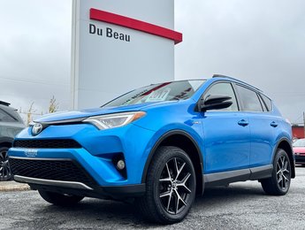 2017 Toyota RAV4 Hybrid SE AWD / CUIR / TOIT / COULEUR TRÈS RARE /
