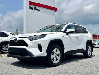 Toyota RAV4 HYBRIDE LE AWD / TRÈS BAS KM / TRÈS ÉCONOMIQUE / 2021