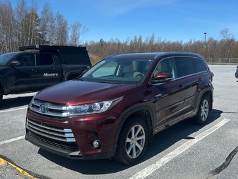 Toyota Highlander hybrid Limited 2017