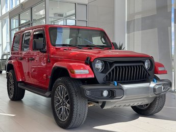 Jeep Wrangler 4xe Unlimited Sahara TOIT ÉLECTRIQUE SKY ONE-TOUCH +++ 2022
