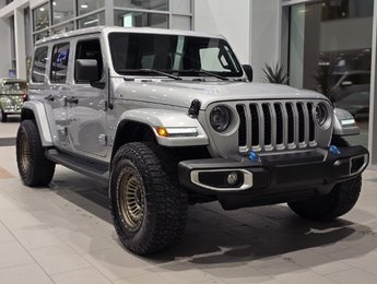 Jeep Wrangler 4xe Unlimited Sahara | DÉMARREUR | CUIR | 8 PNEUS 2023