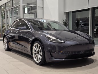 2018 Tesla Model 3 LONG RANGE AWD | CUIR | NAV | 8 ROUES | BAS KM +++