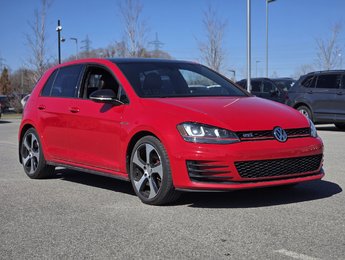2017 Volkswagen Golf GTI Autobahn MANUELLE | CUIR | TOIT | CARPLAY | BAS KM