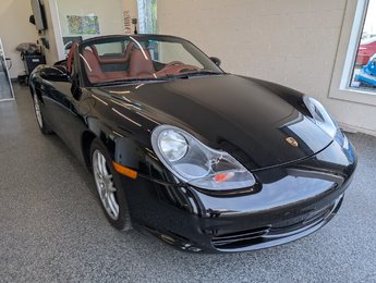 Porsche Boxster CUIR ROUGE, AUTOMATIQUE, 2004