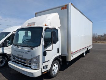 Isuzu NPR DSL REG AT BOÎTE DE 20 PIEDS COMMERCIALE 2016