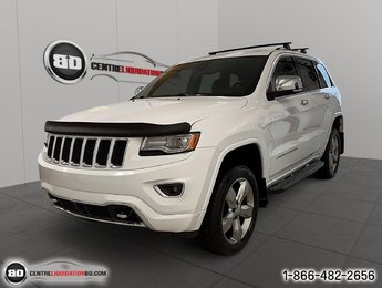 2014 Jeep Grand Cherokee Overland DIESEL TOIT PANORAMIQUE NAVIGATION