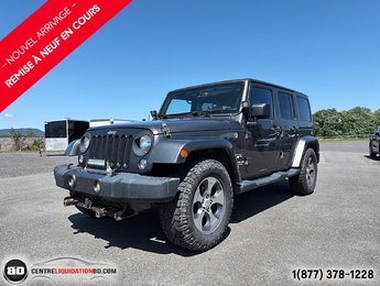2016 Jeep Wrangler Unlimited SAHARA CUIR 2 TOITS
