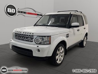 2013 Land Rover LR4 LUX BANCS+VOLANT CHAUFFANT TOIT PANORAMIQUE BARRE TOIT HITCH GPS CAMERA RECULE