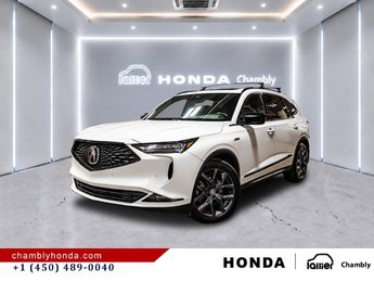 2024 Acura MDX A-Spec SH-AWD LEATHER I SUNROOF I MAGS I HEATED SEATS & STEERING WHEEL I STARTER I 7 SEATERS