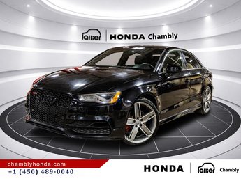 Audi A3 2.0T Progressiv quattro I S LINE I LEATHER I SUNROOF I MAGS I BLUETOOTH 2015