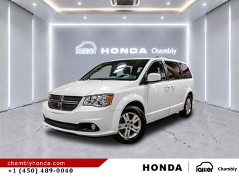 2019 Dodge Grand Caravan Crew Plus  7 SEATERS I 3 ZONES A/C I LEATHER I CAMERA I MAGS