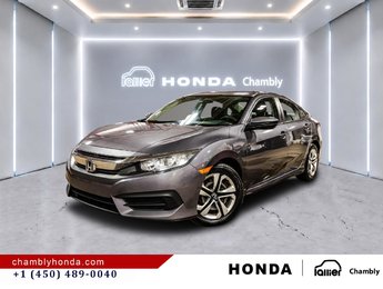2016 Honda Civic LX CARPLAY I HEATED SEATS  I BLUETOOTH I CAMERA