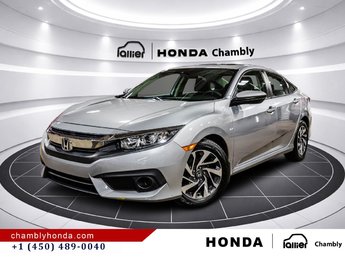 2017 Honda Civic EX 6,000 KM I SUNROOF I MAGS I STARTER I CARPLAY I HEATED SEATS I  ACTIVE SECURITY