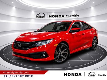 2020 Honda Civic Sport  SUNROOF I MAGS I CARPLAY I HEATED SEATS I STARTER I ACTIVGE SECURITY