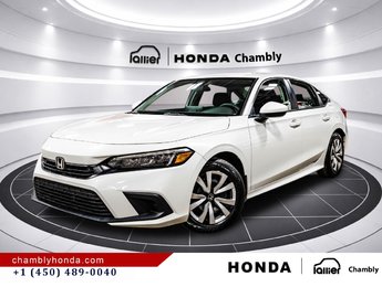 2023 Honda Civic LX 15,000 KM!!! I CARPLAY I HEATED SEATS I CAMERA I STARTER I ACTIVE SECURITY