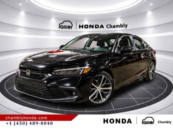 Honda Civic Touring CUIR I SUNROOF I MAGS I STARTER I CARPLAY I GPS I MAGS I ACTIVE SECURITY 2023