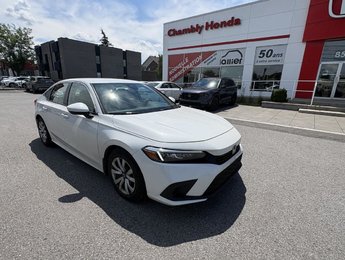 Honda Civic LX-B HEATED SEATS I STARTER I CARPLAY I CAMERA I ACTIVE SECURITY 2024