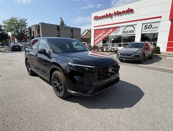 2025 Honda CR-V Hybrid EX-L AWD LEATHER I SUNROOF I MAGS I CARPLAY I HEATED SEATS AND STEERING WHEEL I ACTIVE SECURITY