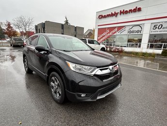 2018 Honda CR-V EX-L AWD LEATHER I SUNROOF I MAGS I HEATED SEATS I CARPLAY I DEMARREUR I SECURITE ACTIV