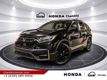 Honda CR-V Black Edition AWD I PANORAMIC SUNROOF I LEATHER I HEATED SEATS & STEERING WHEEL I STARTER I 2022