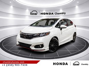 2018 Honda Fit Sport  w/Honda Sensing I CARPLAY I MAGS I HEATED SEATS I CAMERA I ACTIVE SECURITY