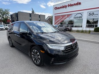 2024 Honda Odyssey EX-L  LEATHERI CARPLAY I SUNROOF I  HEATED SEATS & STEERING WHEEL I CTIVE SECURITY I 7 SEATERS