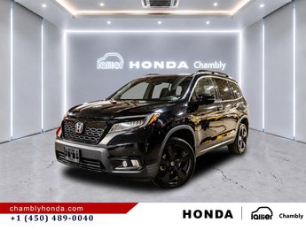 2021 Honda Passport Touring AWD l LEATHER I SUNROOF I CARPLAY I MAHS I HEATED SEATS I STARTER I ACTIVE SECURITY