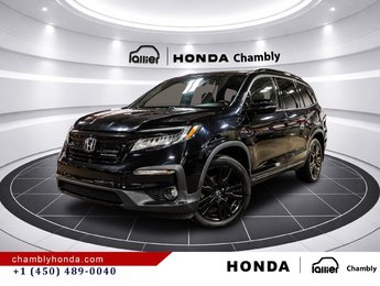 2021 Honda Pilot Black Edition AWD I LEATHER I SUNROOF I MAGS I HEATED & VENTILATED SEATS I CARPLAY STARTER
