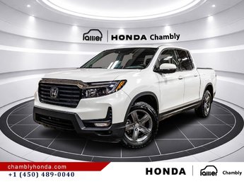 2023 Honda Ridgeline Touring AWD 31,000 KM I LEATHER I MAGS I SUNROOF I HEATED & VENTILATED SEATS I CARPLAY I STARTER