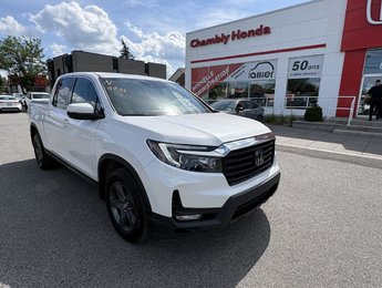Honda Ridgeline Touring AWD 31,000 KM I LEATHER I MAGS I SUNROOF I HEATED & VENTILATED SEATS I CARPLAY I STARTER 2023