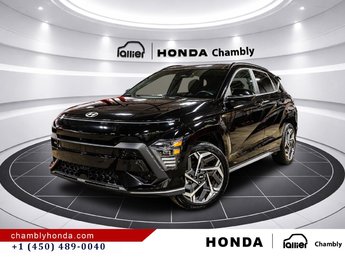 Hyundai Kona 1.6T N Line Ultimate AWD 14,000 KM I SUNROOF HEATED & VENTILATED SEATS I MAGS I STRATER I  CARPLAY 2024