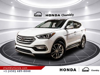 Hyundai Santa Fe Sport AWD 4dr 2.0T Limited  LEATHER I HEATED AND VENTILATED SEATS I MAGS I CARPLAY SUNROOF 2017