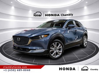 Mazda CX-30 GS AWD LEATHER I HEATED SEATS AND STEERING WHEEL I SUNROOF I MAGS I ACTIVE SECURITY 2021